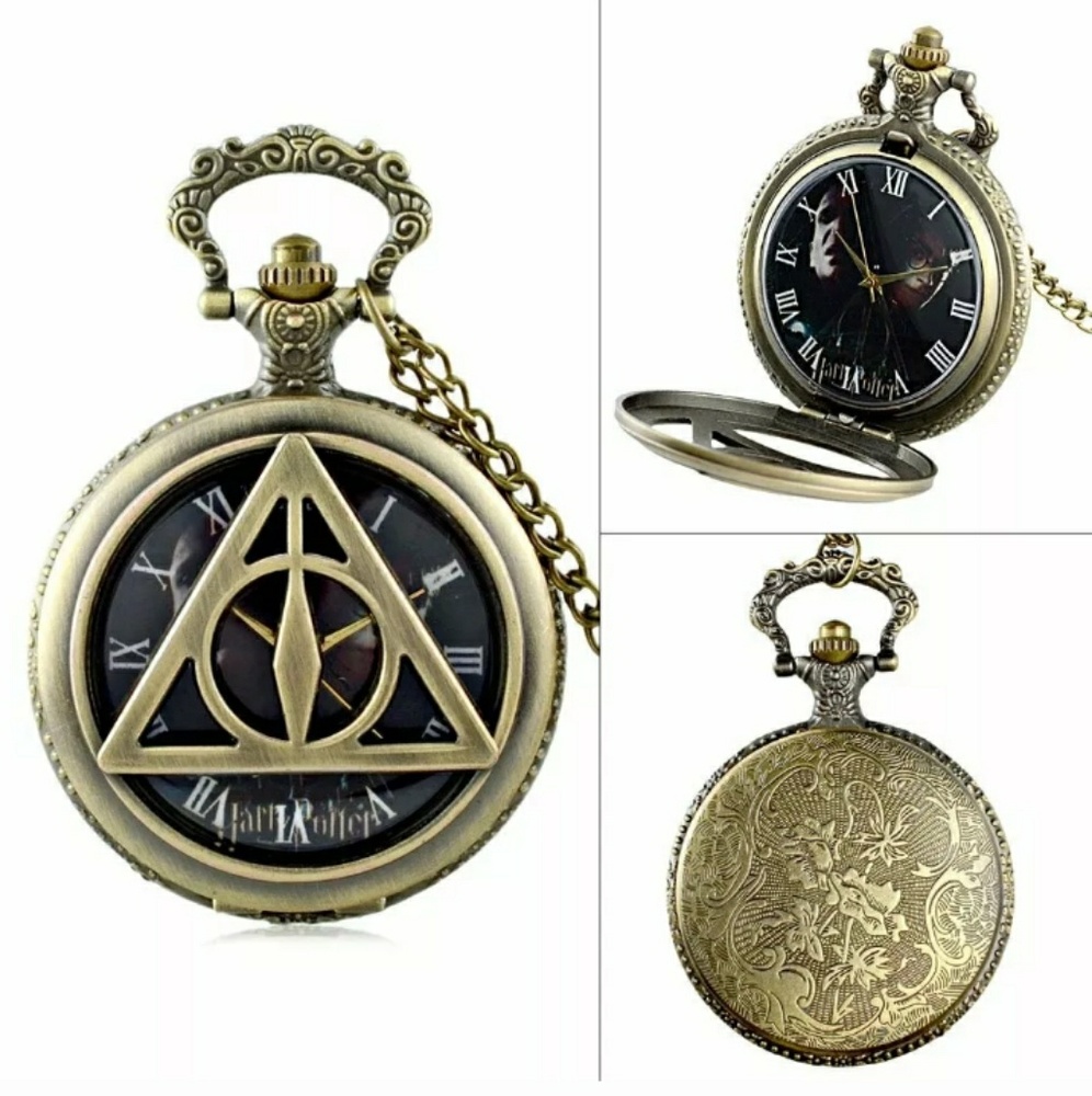 Harry Potter hollow front pocket watch